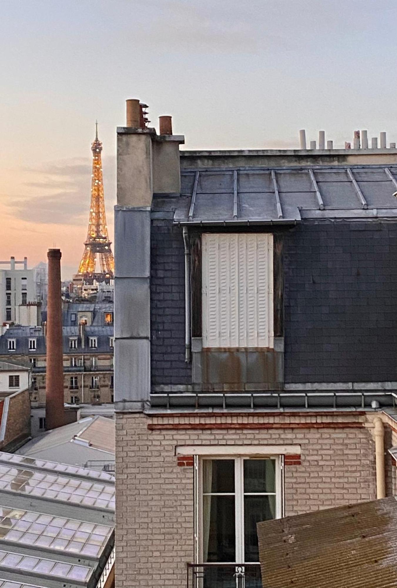 Studio Chic Paris Tour Eiffel Near Eiffel Tower 7Th Floor Eksteriør billede
