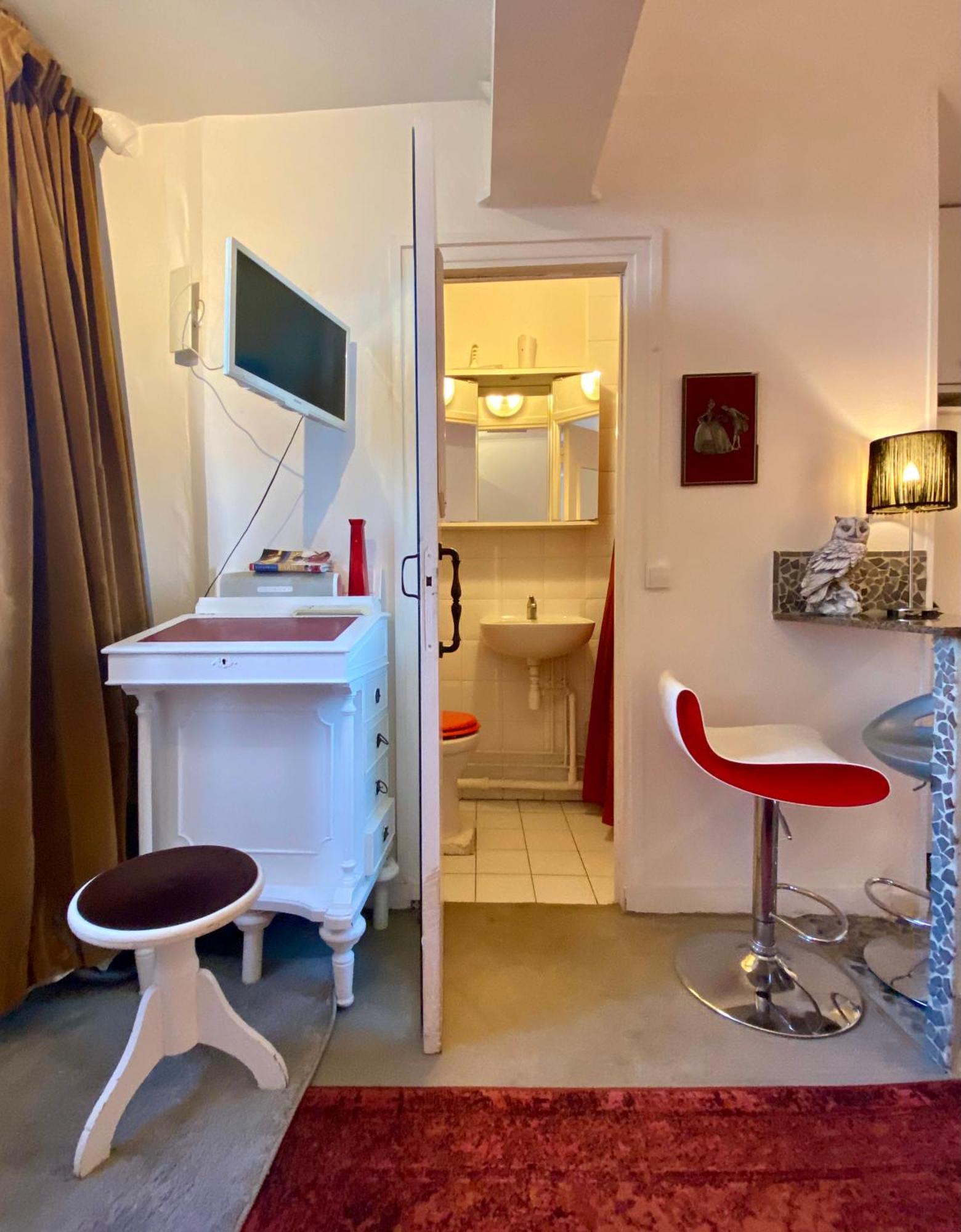Studio Chic Paris Tour Eiffel Near Eiffel Tower 7Th Floor Eksteriør billede
