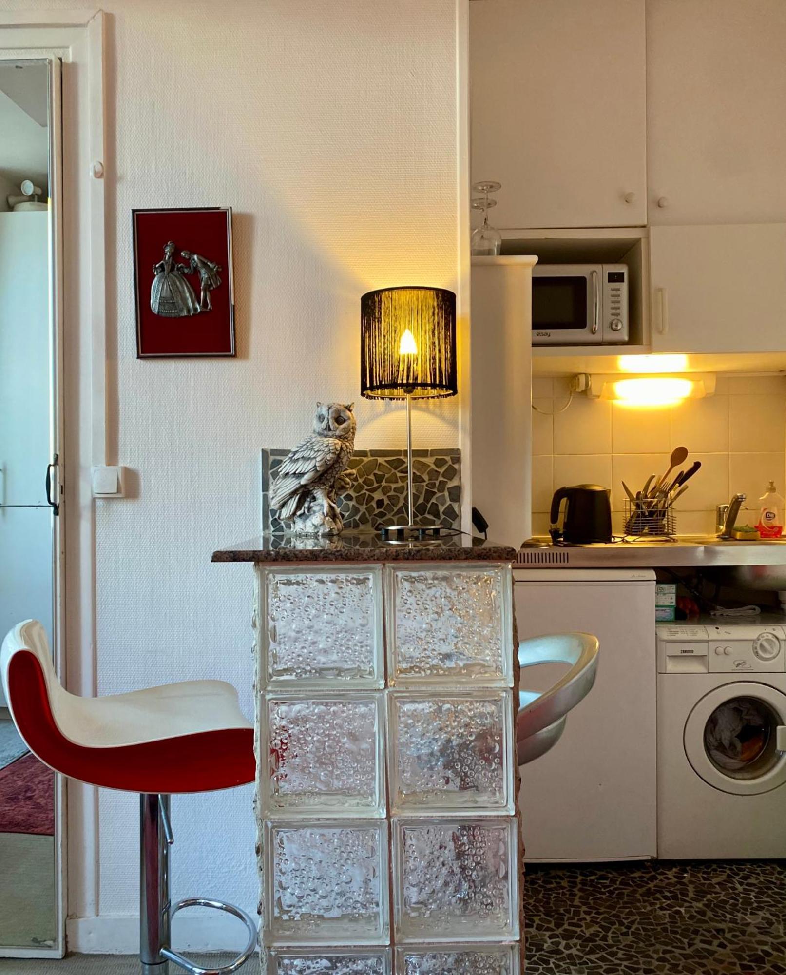 Studio Chic Paris Tour Eiffel Near Eiffel Tower 7Th Floor Eksteriør billede